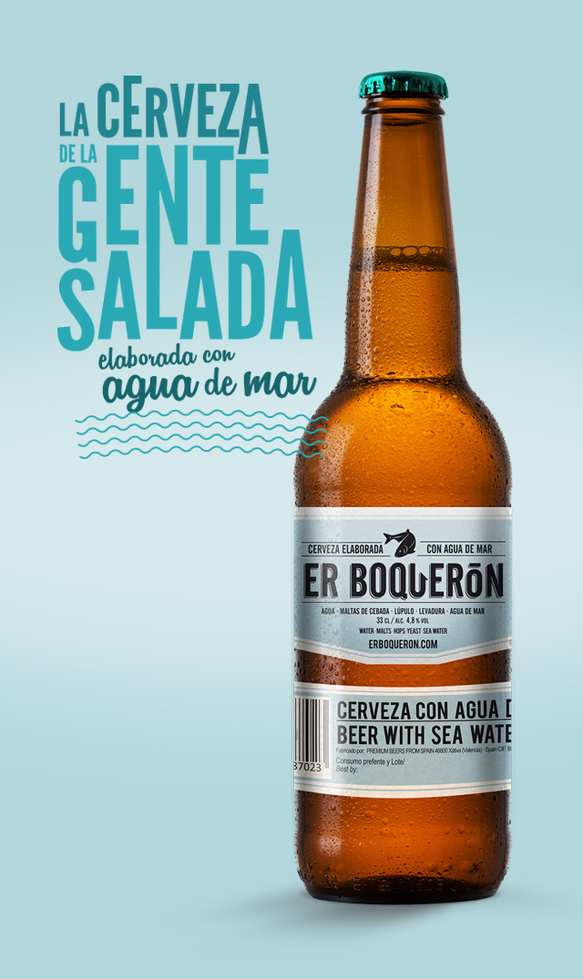 Er Boqueron Cerveza con Agua de Mar